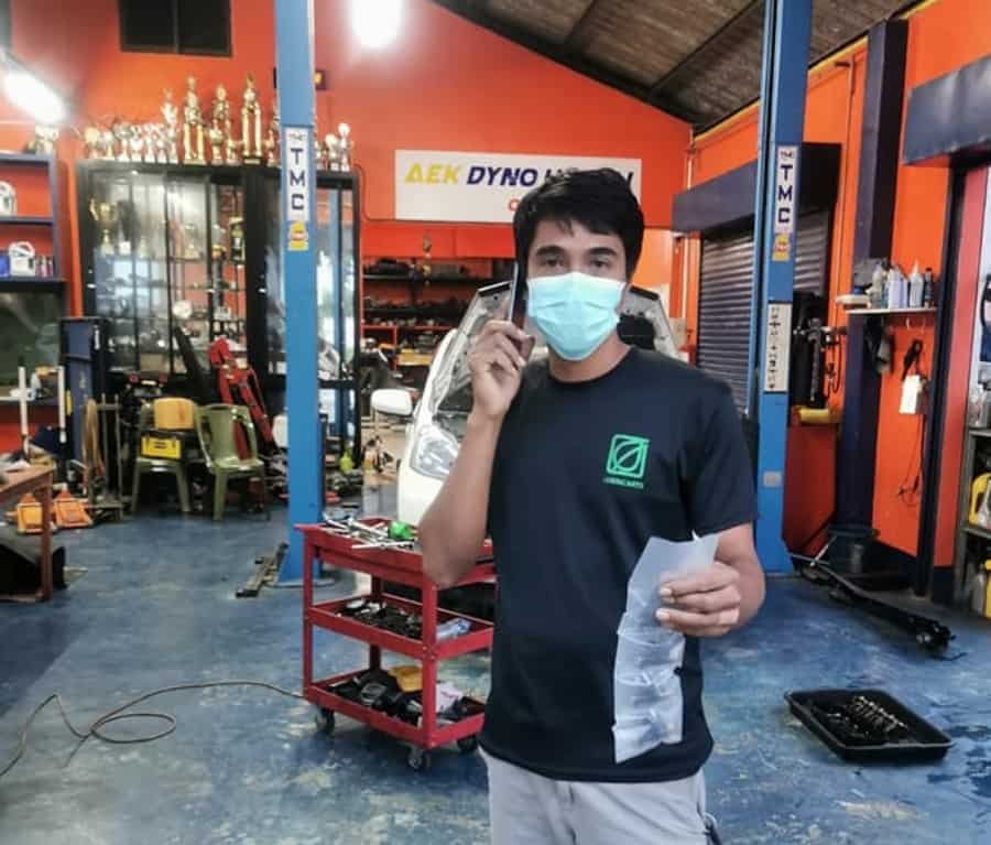 ล้างหัวฉีด