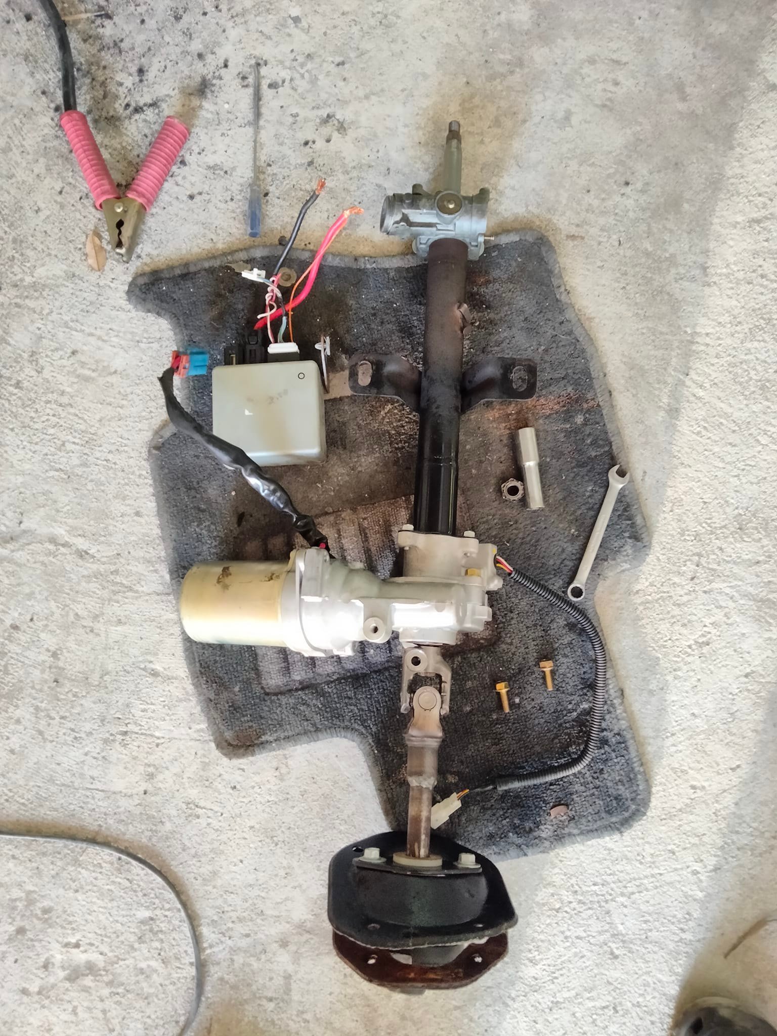 ติดตั้งพวงมาลัยไฟฟ้า รถToyota Celica