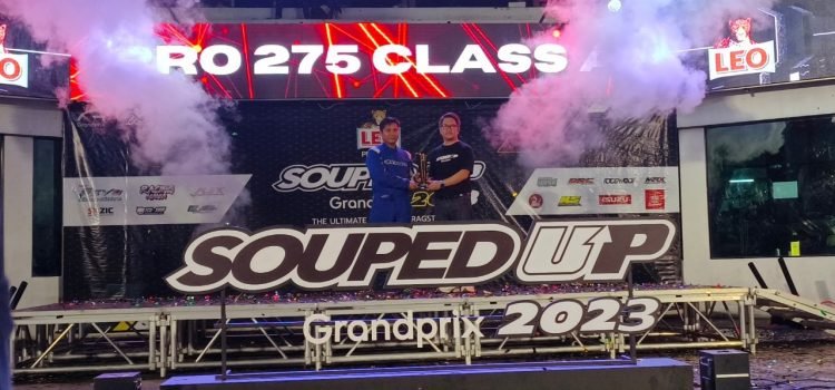 เอกไดโน่หาดใหญ่ คล้ารางวัลรองชนะเลิศอันดับที่ 1 ในงาน Souped Up Grand Prix 2023